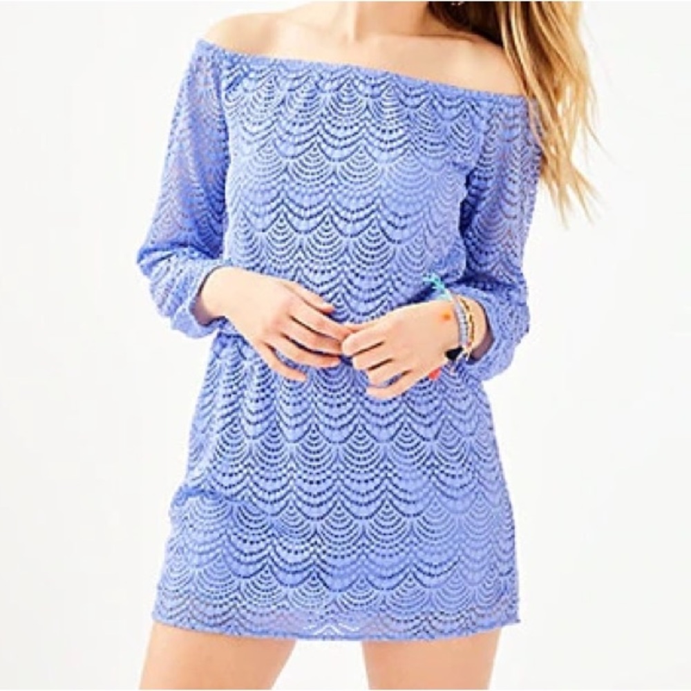 Lilly Pulitzer Lana Off The Shoulder Skort Romper